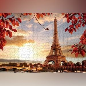 Eiffel Tower in Autumn jigsaw puzzle-1,000 pieces-NIB-5 available